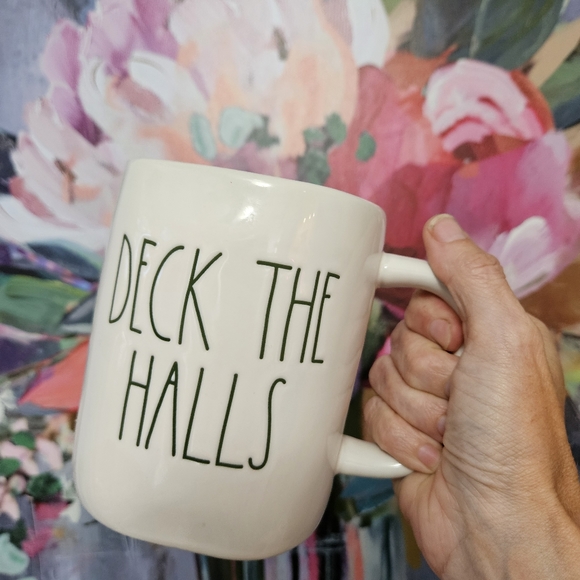 Deck The Hall Rae Dunn Holiday Christmas Mug - Picture 10 of 11